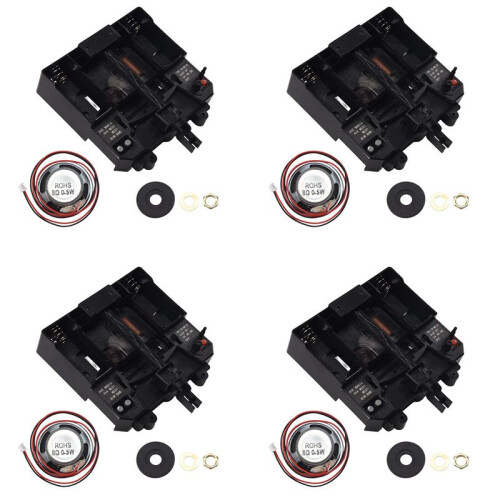 4X Pendulum Clock Movement Music Box Silent Sweep Quartz Mechanism Wall Clock Replacement Part