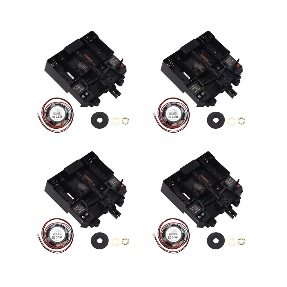 4X Pendulum Clock Movement Music Box Silent Sweep Quartz Mechanism Wall Clock Replacement Part 4713250826677