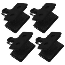 1Set Zwarte Harige Fietsremblokken Resin Half-Plate Voor Remmen