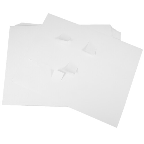 100 Lege Stickers Voor Printer Label