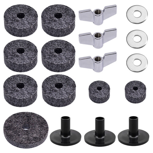 Cymbal Drum Accessoire Set Metaal Buffering 1 Pack
