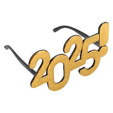 New Year 2025 Party Bril • Oudejaarsavond • Feestbril Fotoprop
