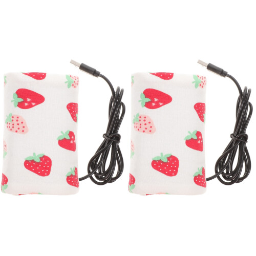 2Pièces Chauffe- USB Portable Multicouleur En Voyage