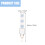 Wit Polyester Creatieve DIY Handtas Polsband Strap 2