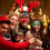 1Set Kerst Cosplay Met Hoed En Brilframes 8