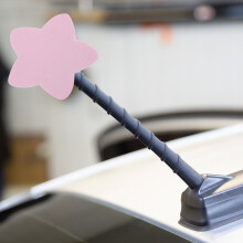 5St Auto Antennebal Sterroze Eva Decoratie Voor