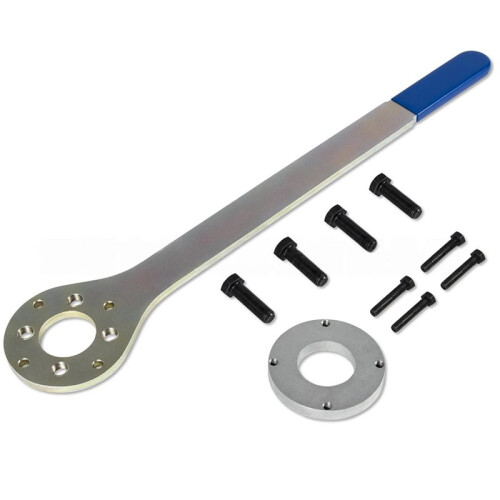 For  Leopard Forester Crankshaft Pulley Tool Kit Screw Wrench Bracket Crank Puller Auto Repair Tools- 2