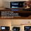 Phone Wireless Charging  Speaker with Clock Portable Multifunctional TFT HD Screen Lyrics Display Audio White 2