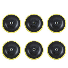 6X Winkelschleifer Schleifen und Polieren Klett Stuetz Pad 4 Zoll Durchmesser