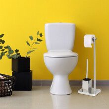 Toilet Butler met houder en 2 reserveborstelkoppen