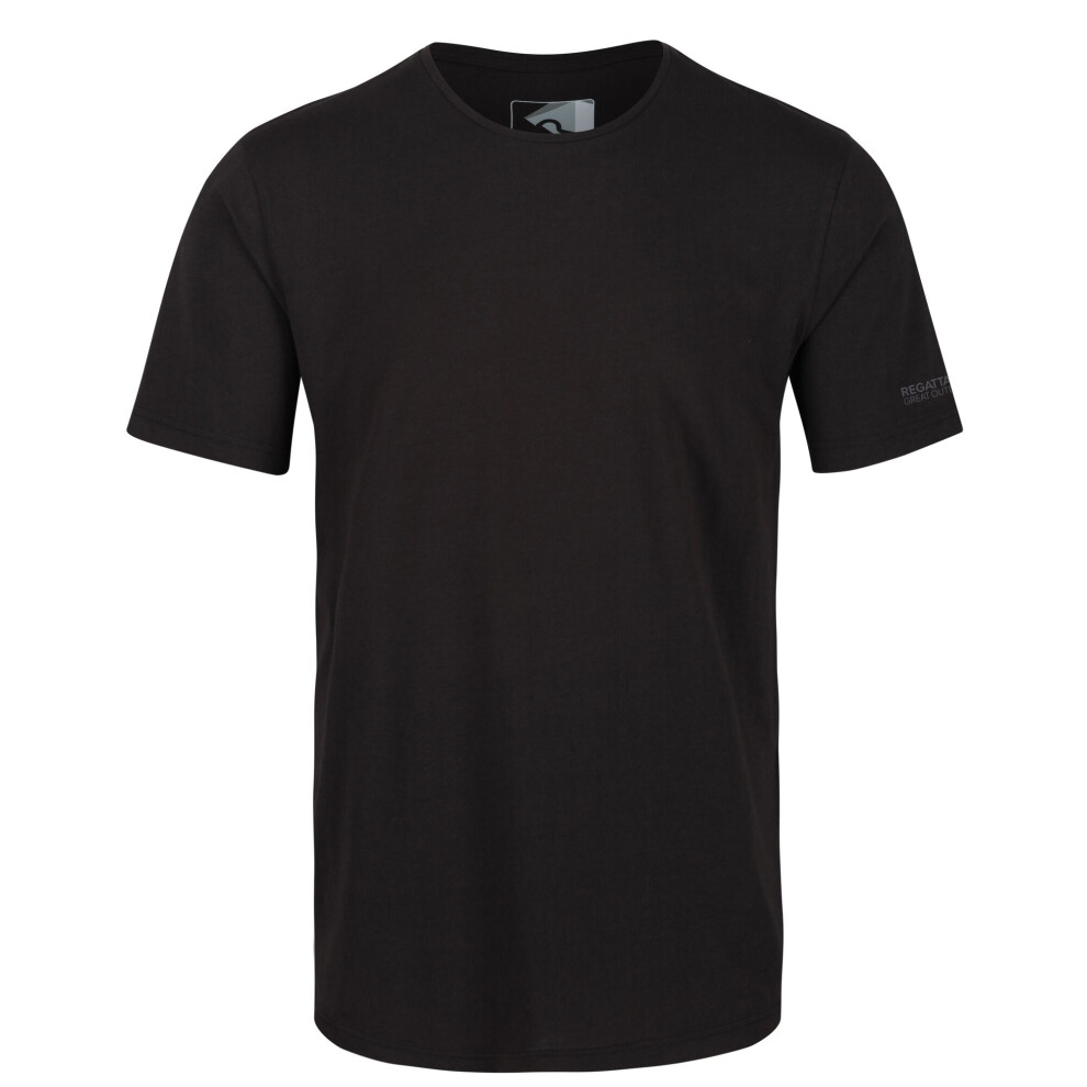 Regatta (3Xl, Black) Mens Tait Lightweight Active T-Shirt