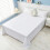 1 Piece Solid Fitted Sheet Mattress Protector Soft Breathable 90-180cm 2