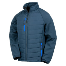 (XXL, Navy/Royal Blue) Result Womens/Ladies Compass Soft Shell Jacket