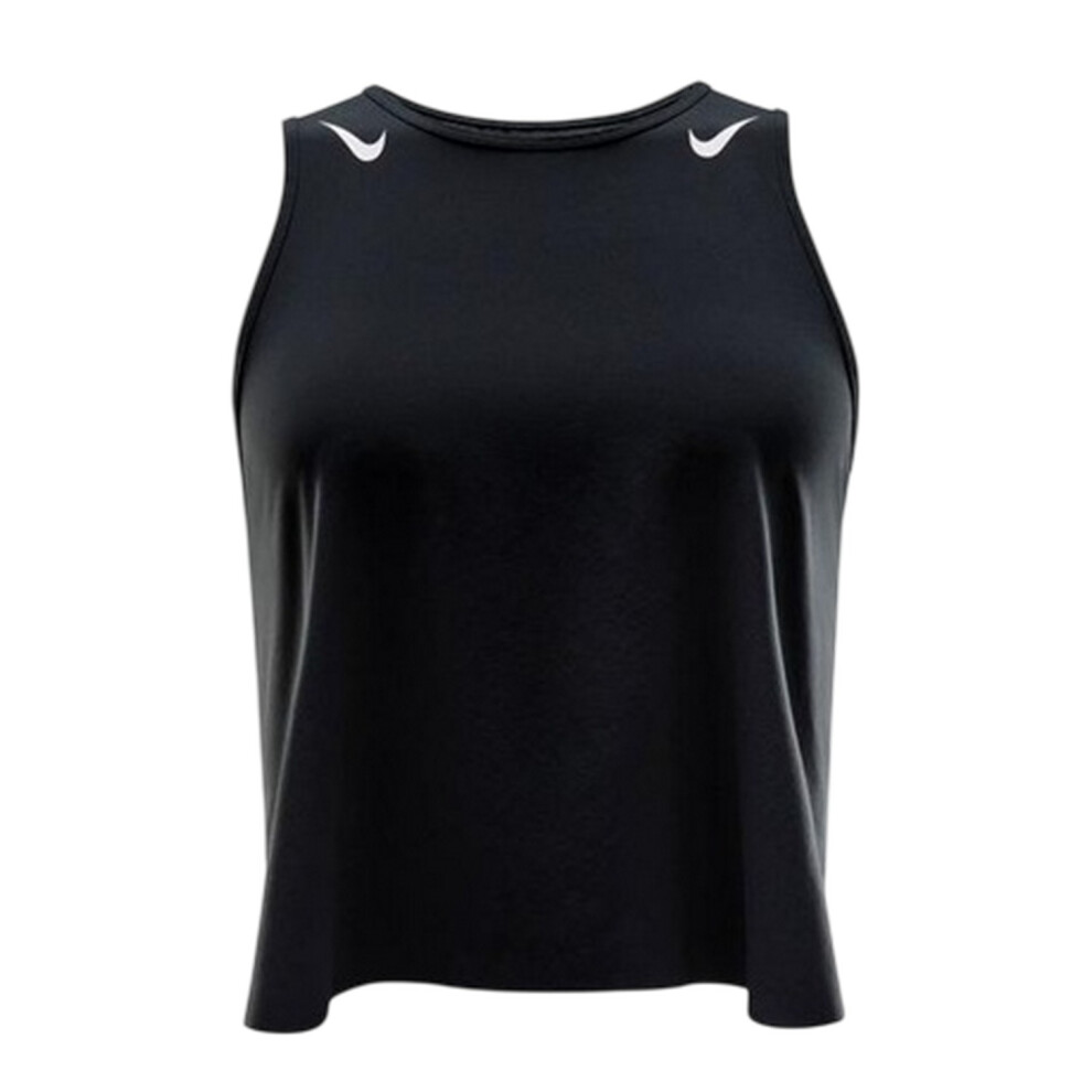 Nike (8 Uk, Black) Womens/Ladies Cropped Tank Top