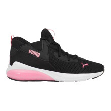 (2 UK, Black/Pink) Puma Girls Cell Vive Evo Trainers