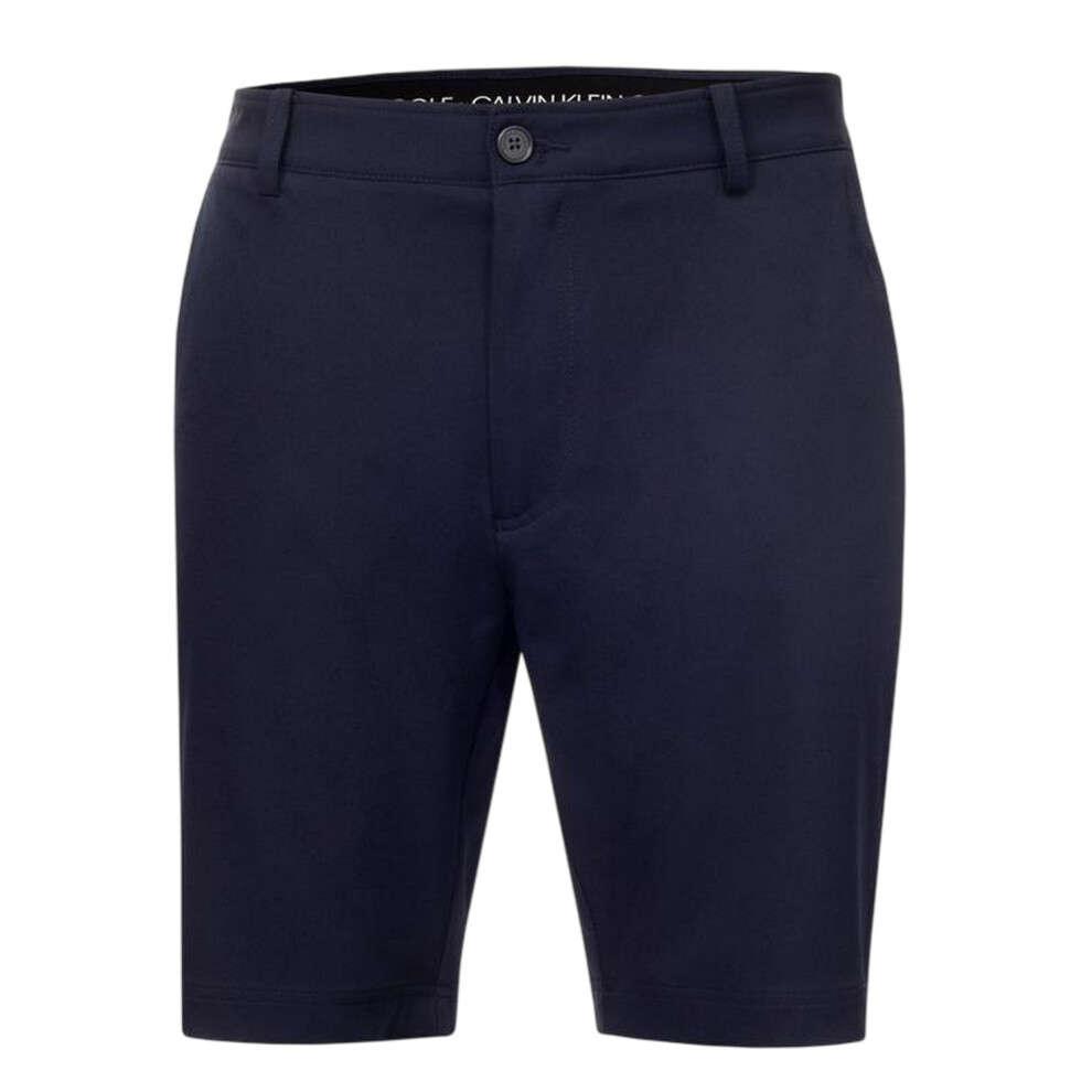 Calvin Klein (36R, Navy) Mens Bullet Golf Shorts