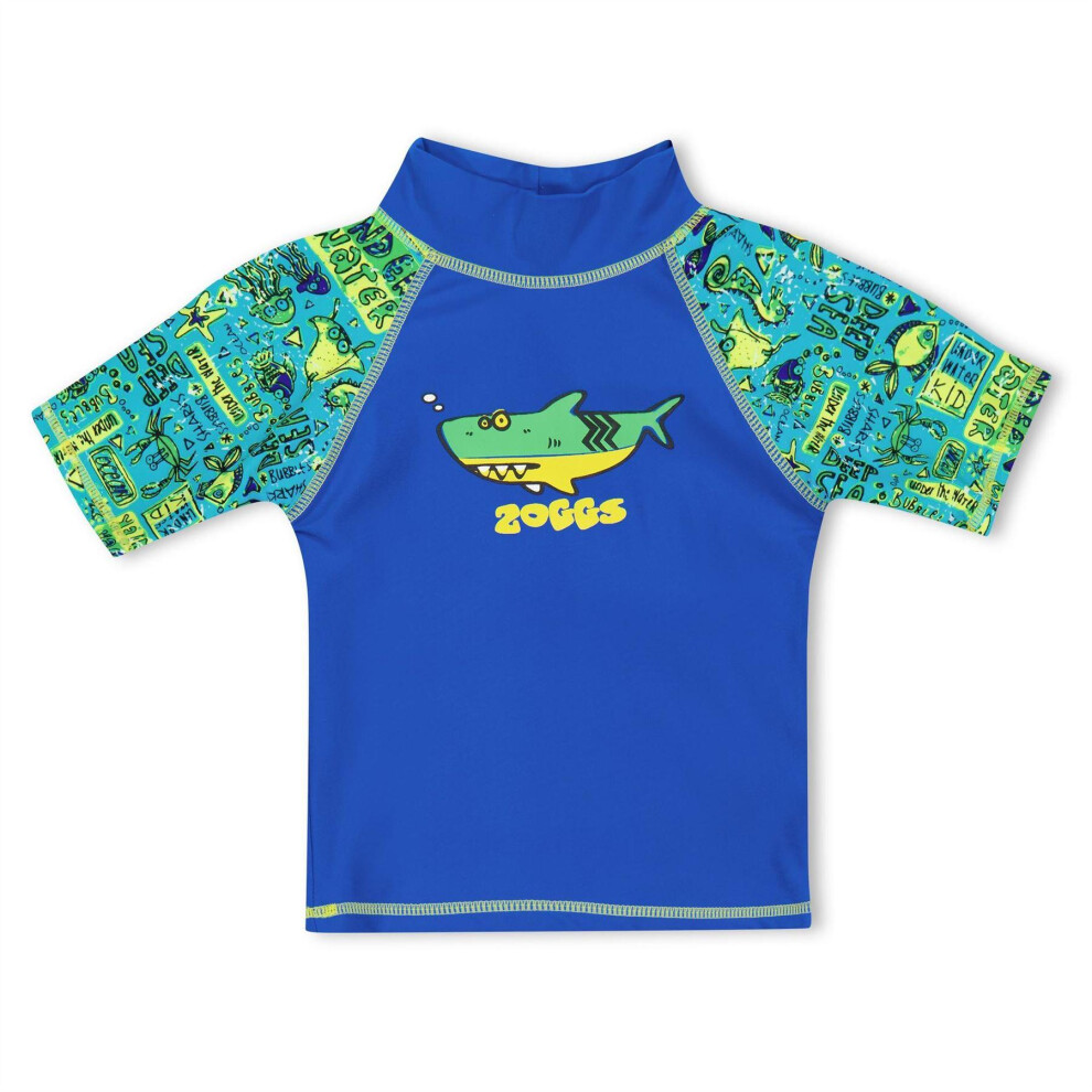 Zoggs (9-10 Years, Blue) Childrens/Kids Sea Sun Top