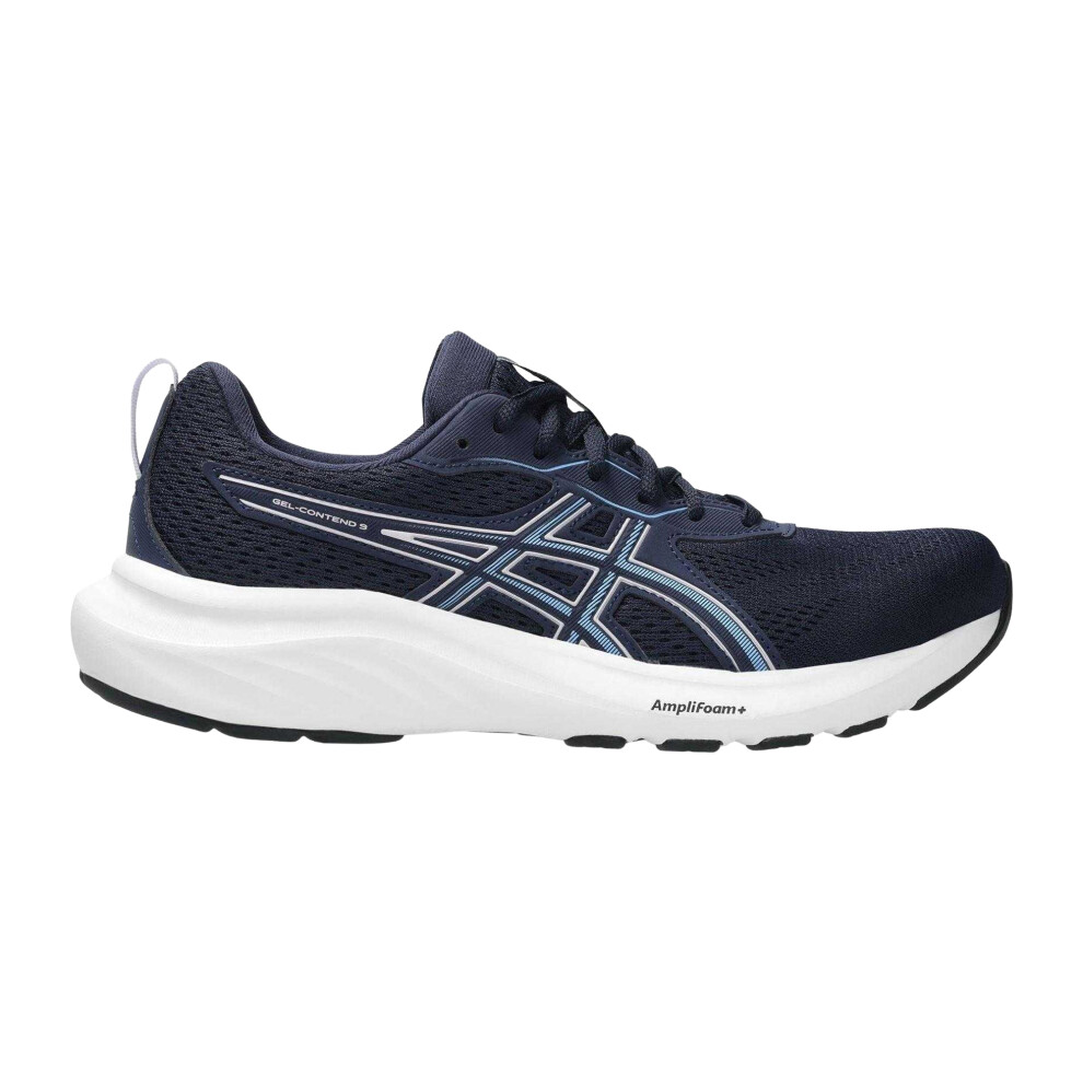 Asics (8 Uk, Midnight Blue/Lilac) Womens/Ladies Contend 9 Shoes