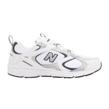 (7 UK, White/Navy) New Balance Womens/Ladies 408 V1 Leather Trainers