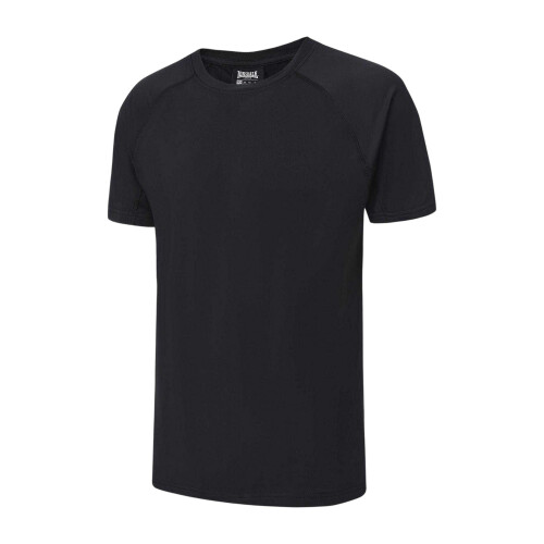 LONSDALE (S, Black) Lonsdale Mens Plain T-Shirt 2