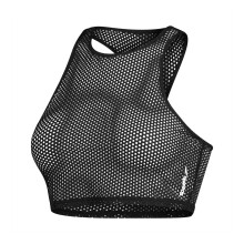 (10 UK, Grey) Speedo Womens/Ladies Mesh Crop Top
