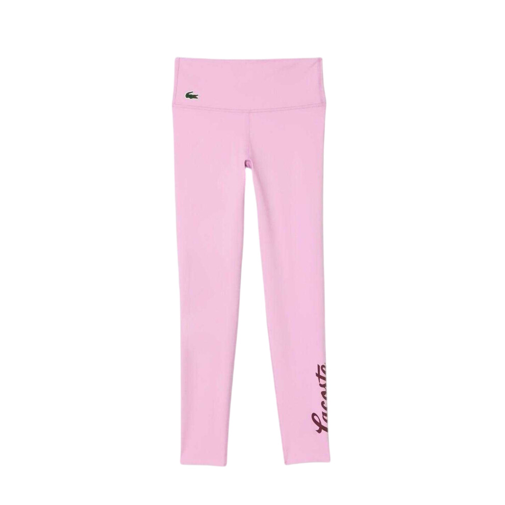 Lacoste (8 Uk, Pink) Womens/Ladies Slim Leggings