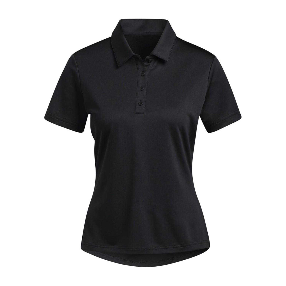 Adidas (10 Uk, Black) Womens/Ladies Performance Golf Polo Shirt
