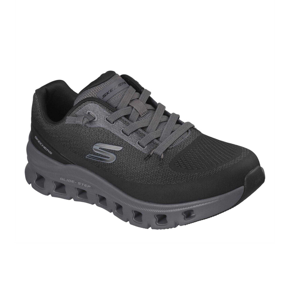 Skechers (11 Uk, Black/Charcoal) Mens Glide-Step Pro Trainers
