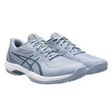 (11 UK, Grey Blue/Iron) Asics Mens Game FF Logo Tennis Shoes
