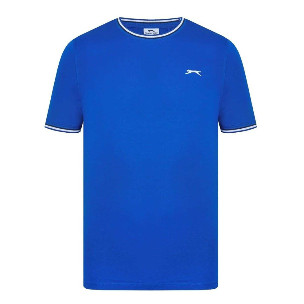 Slazenger (4Xl, Royal Blue) Mens Cotton T-Shirt