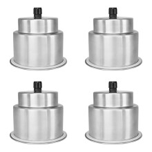 Portavasos de Acero Inoxidable DNB - Portavasos con Desagüe para Embarcaciones Marinas