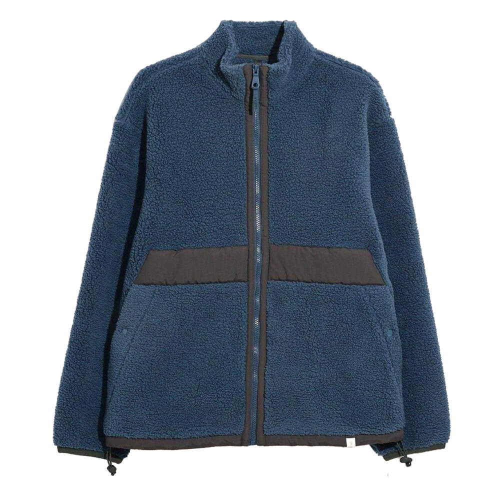 Farah (M, Deep Blue) Mens Elias Full Zip Regular Sweatshirt