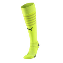 (12 UK Child-2 UK, Yellow) Puma Childrens/Kids Hooped Football Socks