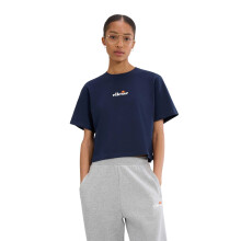 (12 UK, Navy) Ellesse Womens/Ladies Silinto 2 Crop T-Shirt