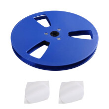 7 Inch 3 Holes Empty Tape Reel for ReVox Studer Recording Takeup Reel NAB-Hub Replacement with 2 Spacers
