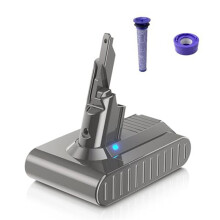 7.0Ah Ersatz für V7 Akku 21.6V für SV11 V7 Handstaubsauger mit Filtern