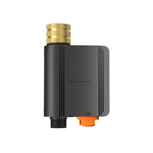 Zigbee  Water Valve with Flow Meter G3/4 Automatic Irrigation Timer Water Data Insights App Remote Control