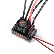 RC Brushless ESC 60A Waterproof Electronic Speed Controller 2-3S for 1/10 Scale RC Car -Road Off-Road XT60 Plug