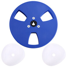 1/4 5 Inch Empty Tape Reel for ReVox Studer Recording Takeup Reel with 3 Holes NAB Hub Replacement Opening Part C