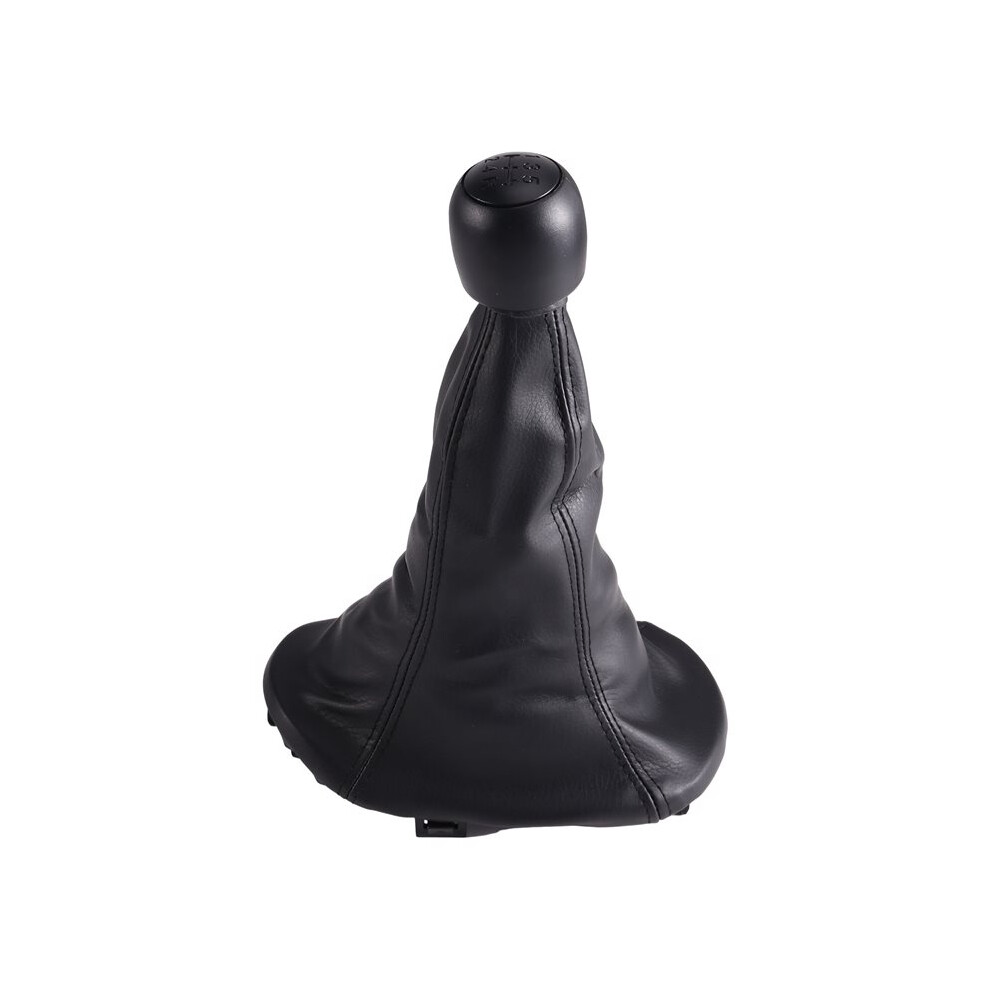 Gear Shift Knob Boot 735249804 Kit For 600 Seicento 1998-2010 Manual Transmission Shifter Cover Replacement Black 4711578661017