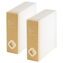 Estuche para CD, Estuches para CD/DVD de 24 Capacidades, 2 Piezas, Estuches de Plástico Duro para Almacenamiento de Discos DVD para Coche y Hogar