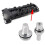 PCV-Ventildeckel-Aluminium-Abdeckungssatz 11127565284 für  N54 E90 E91 E92 E82 E88 E89 E60 E61 E71 Twin Turbo 5