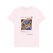 (S, Pink) Yu-Gi-Oh! Unisex Adult Dark Magician Girl T-Shirt
