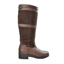 (6.5 UK Wide, Brown) Brogini Unisex Adult Hollingworth Leather Zip Country Boots