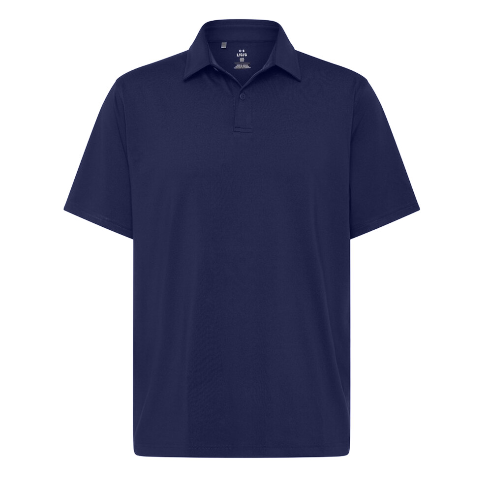 Under Armour (L, Midnight Navy) Mens T2g Polo Shirt