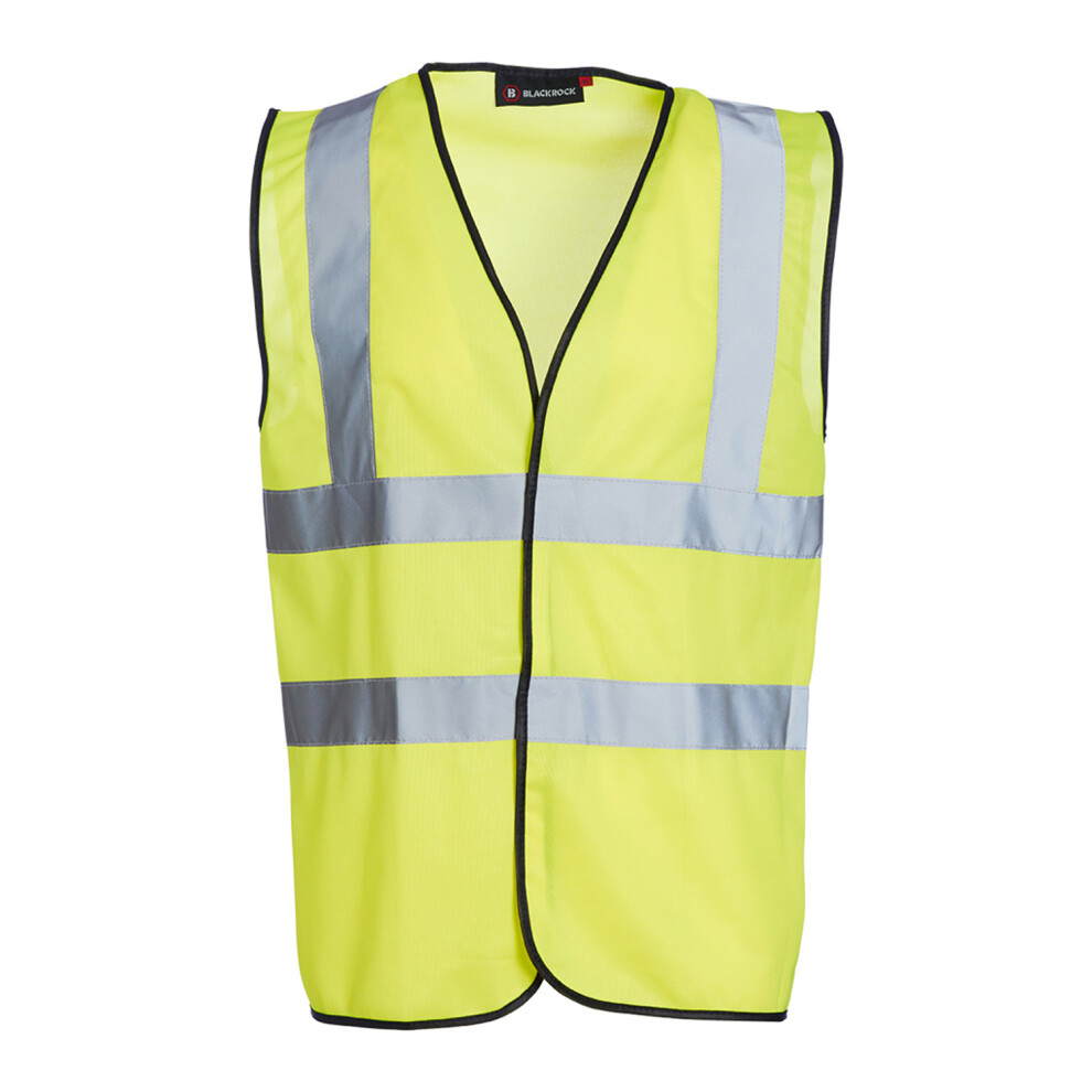 (Small, Yellow) Blackrock Adults Hi-Vis Sleeveless Waistcoat 5057819048629