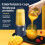 Student Home Use Multi-Function Juice Maker Portable Rechargeable Small Juice Cup with Extra Travel Lid & Extra Bottle 3