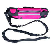 Hand Free Dog Leash for Pet Walking Running Jogging Adjustable Dog Leash Waist Belt Chest Strap Traction Rope A