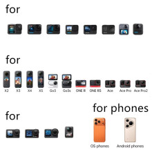 Remote Control for Hero 13 12 Max with Wrist Strap for X5 X4 for Action 6 5PRO Camera