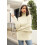 ImilyBela Damenpullover mit Rollkragen Oversize Golf Grobstrick Beige XXL — oversize pullover, pullover damen mit rollkragen, strickpullover 3